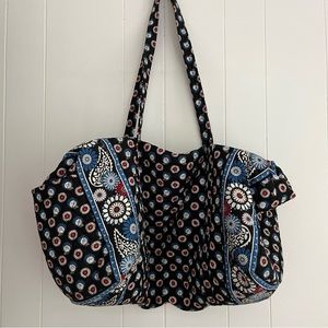 EUC Vera Bradley Large Duffle / Owl Print